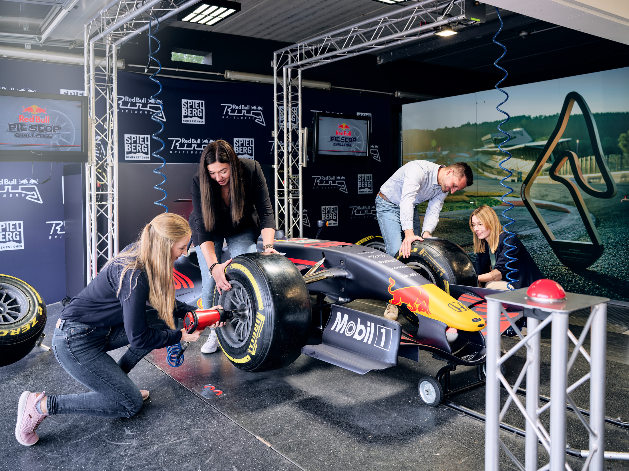 Pit Stop Game Rasantes Incentive am Spielberg