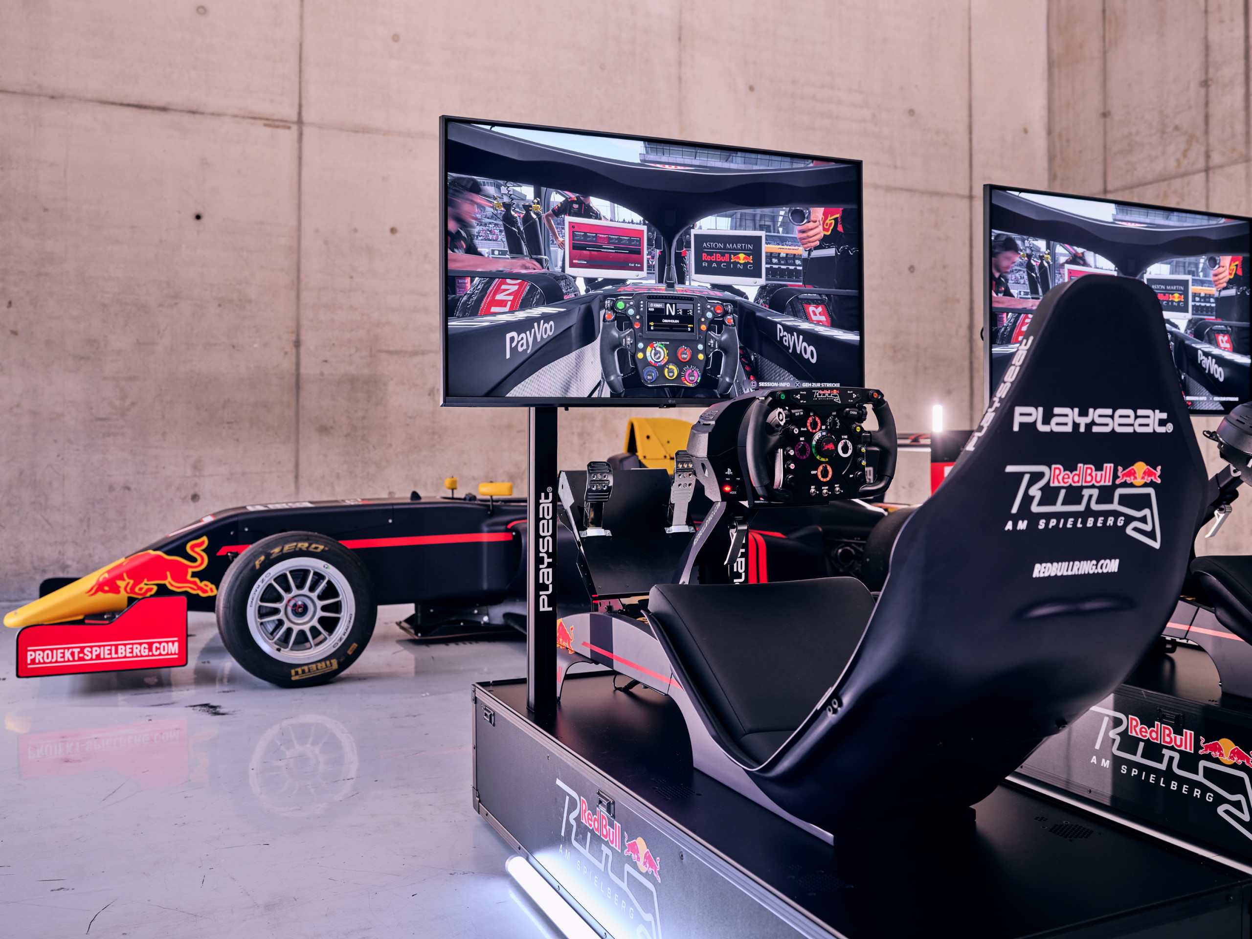 Driving an F1 simulator ▻ Original incentive idea