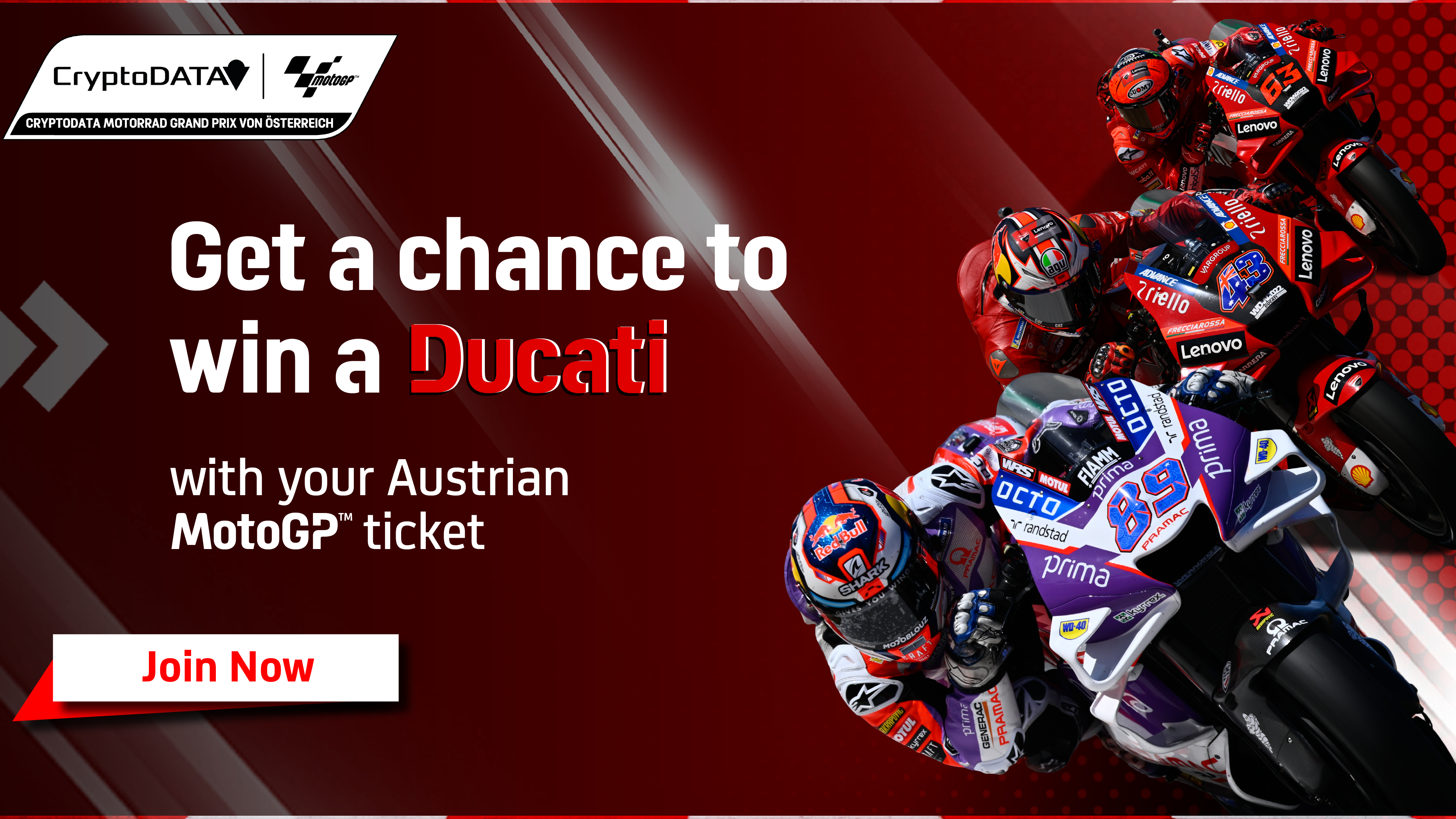 Win a Ducati! Unique chance for MotoGP ticket holders - redbullring.com - EN