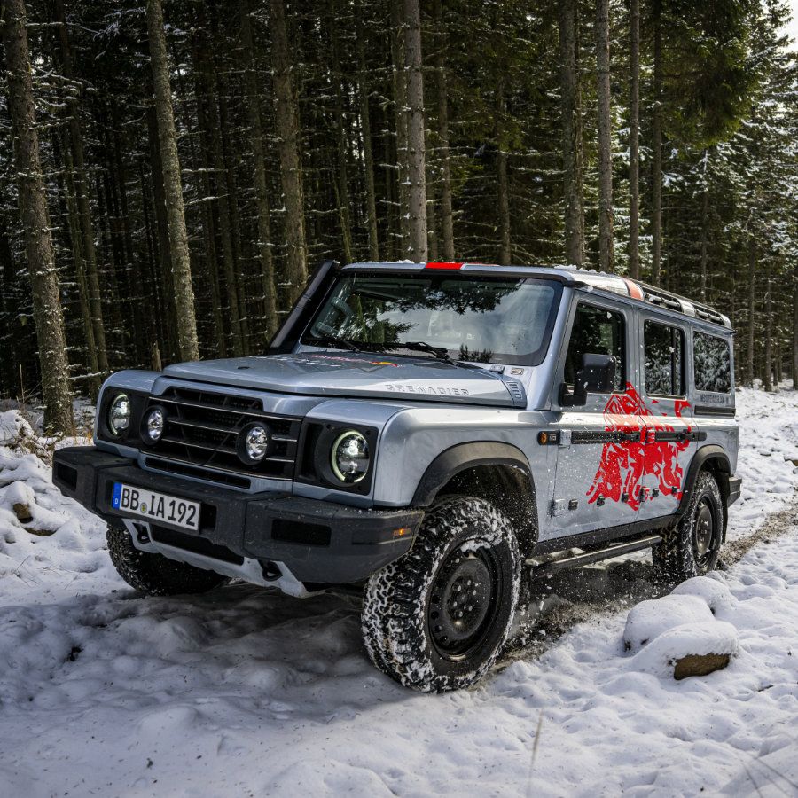 Offroad Winter Training im INEOS Grenadier