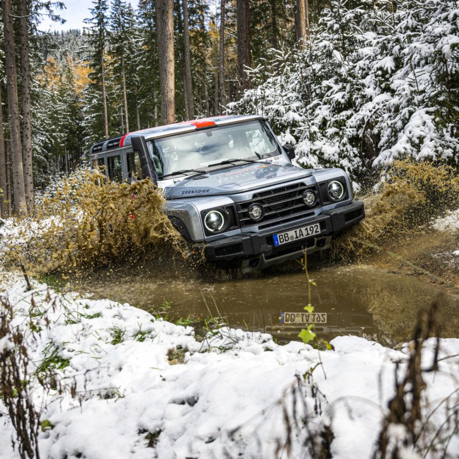Offroad Winter Experience im INEOS Grenadier