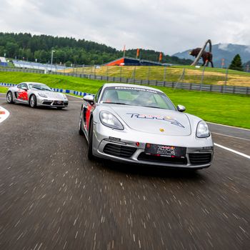 Porsche 718 Cayman S Experience in the Driving Center