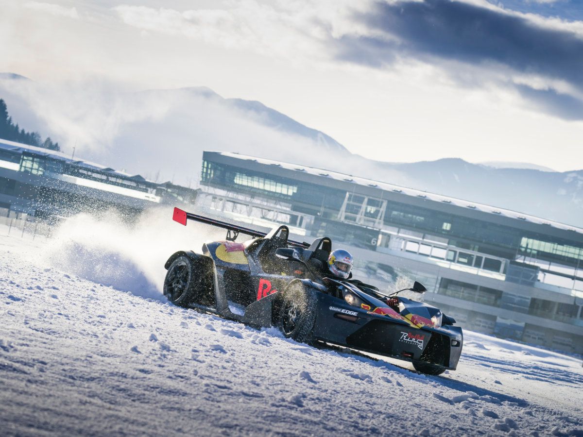 KTM X-Bow Winter Experience in the Driving Center Red Bull Ring Shop