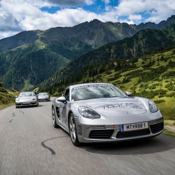 Porsche 718 Cayman S Genuss Tour